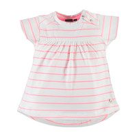 Striped Top, Neon Pink