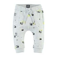 Little Houses Sweatpants, Light Grey Melee