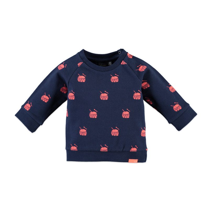 Drums Sweatshirt, Indigo Drums Sweatshirt, Indigo