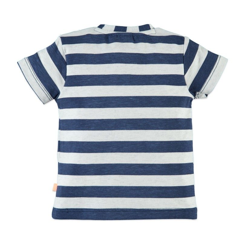Stripe Short Sleeve Tee, Dutch Blue Stripe Short Sleeve Tee, Dutch Blue