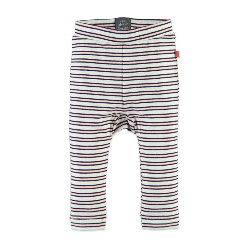 Stripe Legging, Crème Stripe Legging, Crème