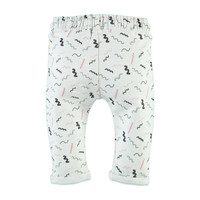 Printed Sweatpants, Crème