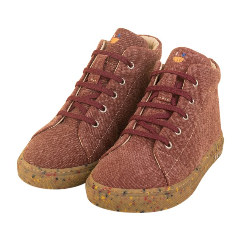 Eco Mid Sneaker, Rouge Eco Mid Sneaker, Rouge